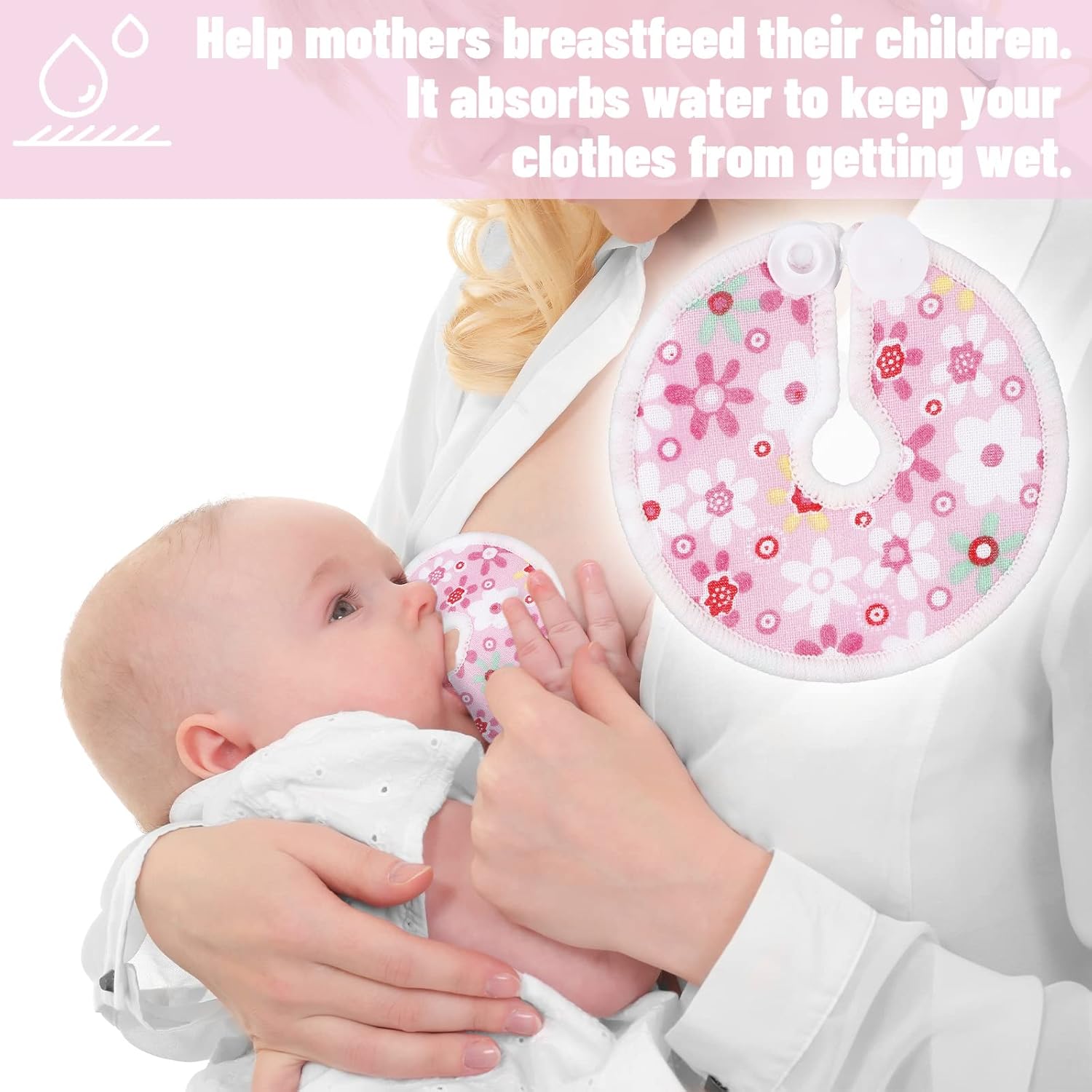 32 almohadillas de algodón para tubo G, almohadillas de algodón para soporte de alimentación, cubiertas de botón de tubo G abdominal, suministros de