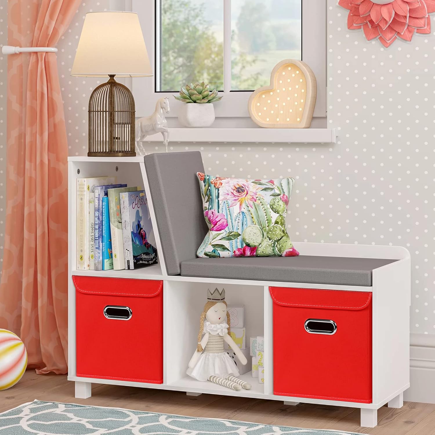 Cubos de almacenamiento plegables con tapa, caja de almacenamiento de tela con asa, para el hogar, dormitorio, oficina, armario, ropa, juguetes,