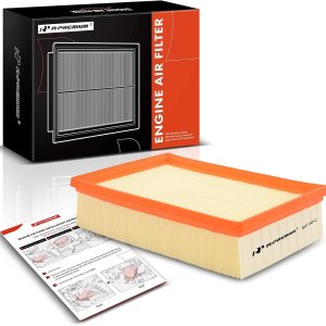 A-Premium Filtro de aire de motor compatible con Buick Encore y Chevrolet Trax, 2013-2022, L4 1.4L, panel flexible, repuesto # 95021102 A-Premium Filtro de aire de motor compatible con Buick Encore y Chevrolet Trax, 2013-2022, L4 1.4L, panel flexible, repuesto # 95021102