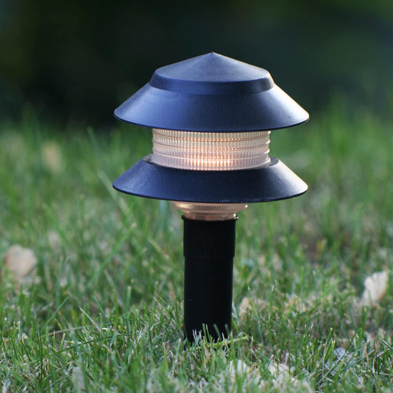 Uonlytech Luces LED para exteriores, 8 piezas, luz solar, estacas de repuesto para lámpara solar, estacas de tierra, estacas de luz solar, estacas