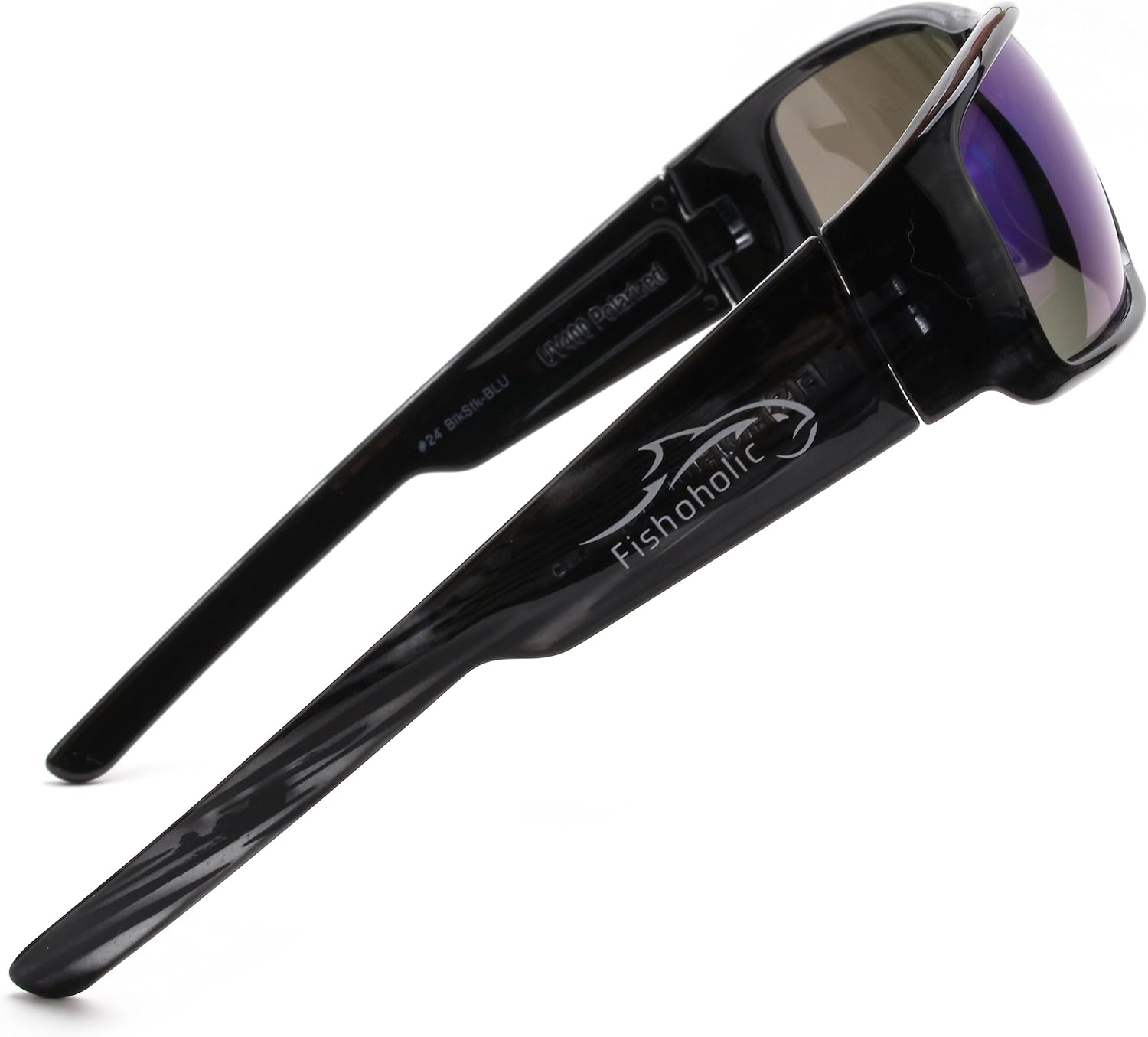 Fishoholic – Lentes de sol polarizados para pesca con protección UV400, 5 opciones de color, con funda, regalo de pesca