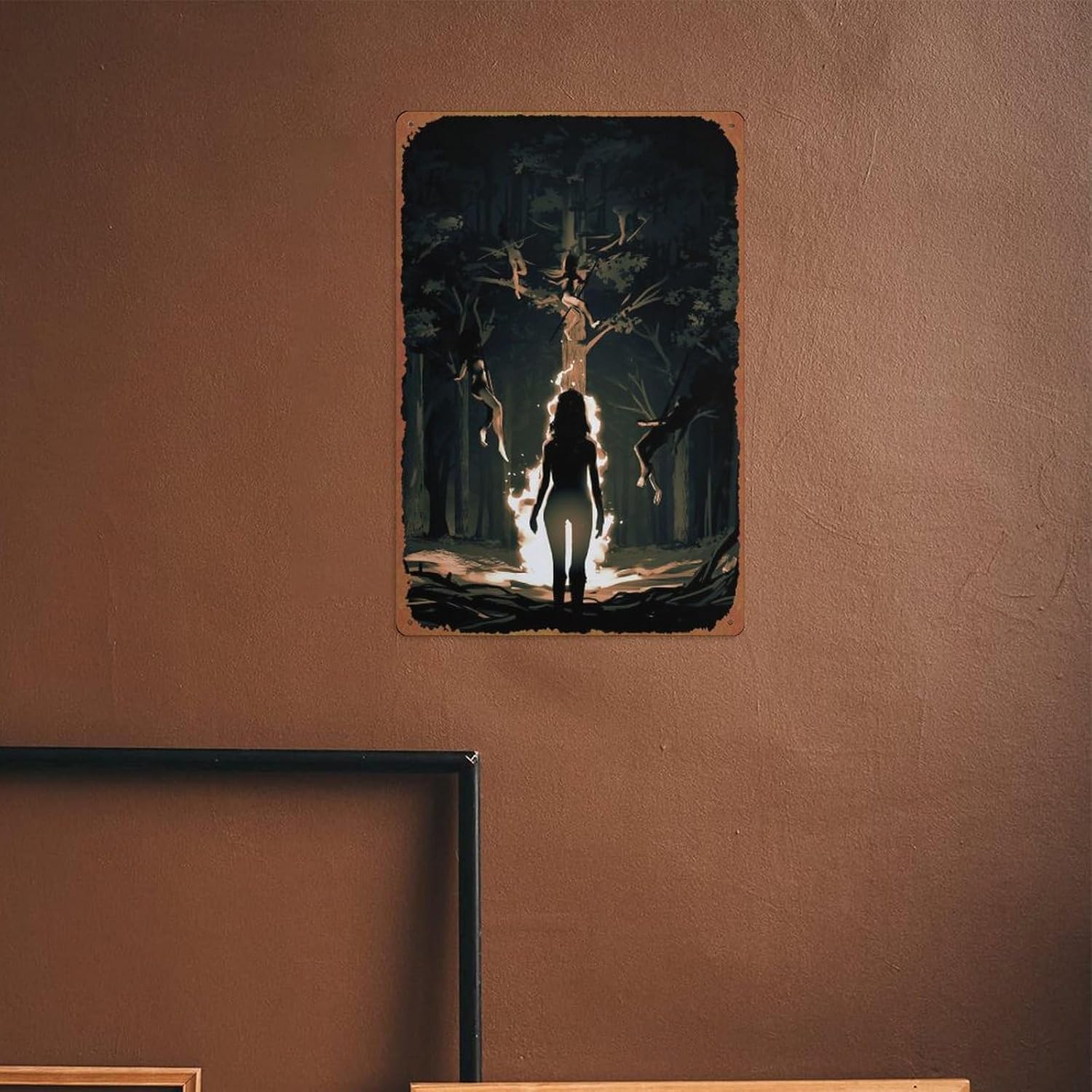 Vvitches – Póster de sabbath, cartel de lata vintage para bar, oficina, hogar, decoración de pared, regalo, letrero de metal retro de 12 x 8 pulgadas