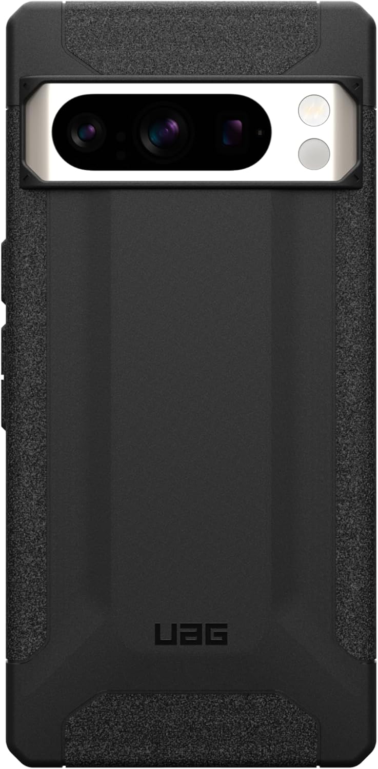 URBAN ARMOR GEAR UAG – Funda protectora hecha para Google Pixel 8 Pro, color negro, delgada, resistente a los impactos, militar, a prueba de caídas