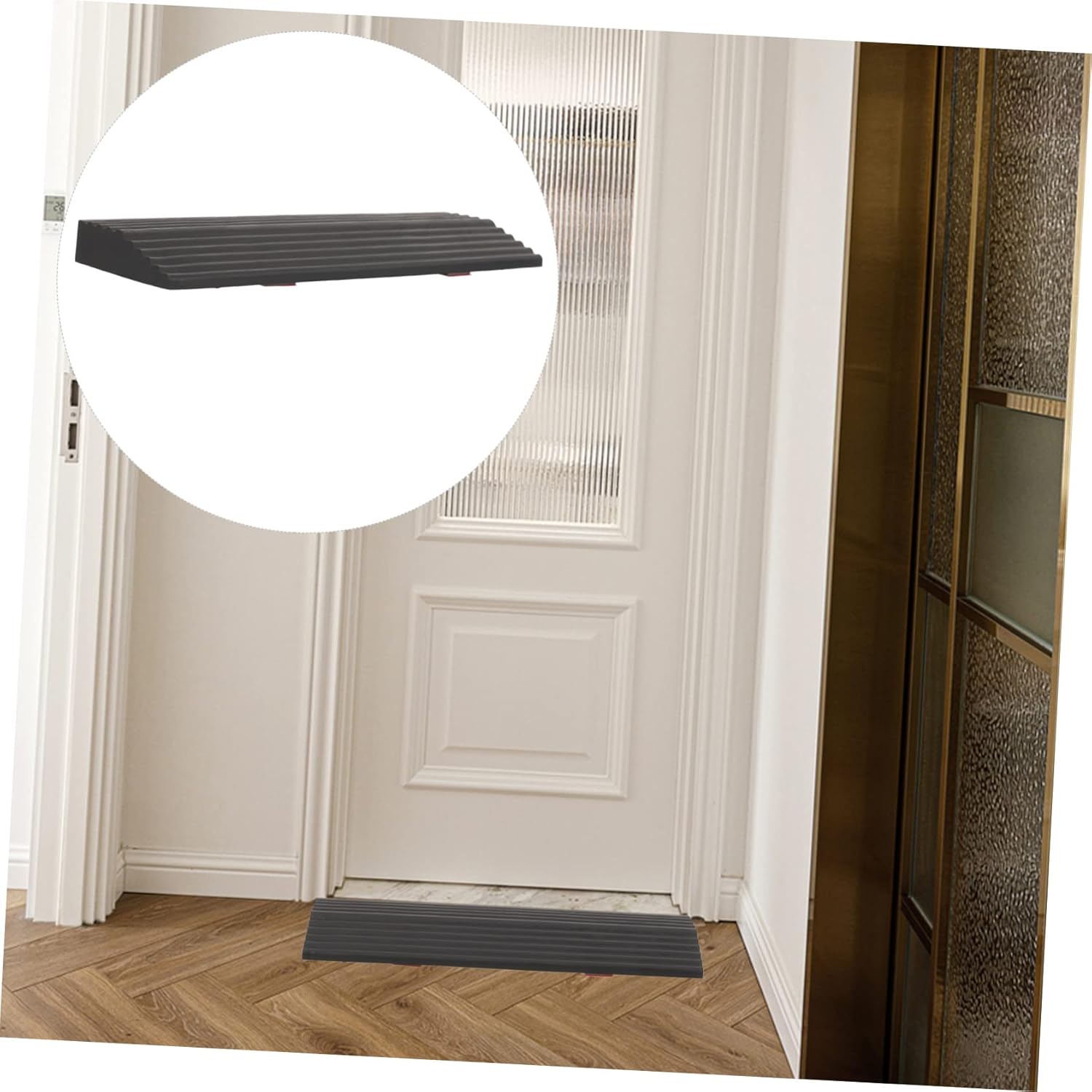YARNOW 3 unids Robot Escalada Mat Home Entrada Rampa Barrido Robot Rampa Rampa Rampa Umbral Rampa Barrido Robot Rampas Utilidad Acceso Movilidad