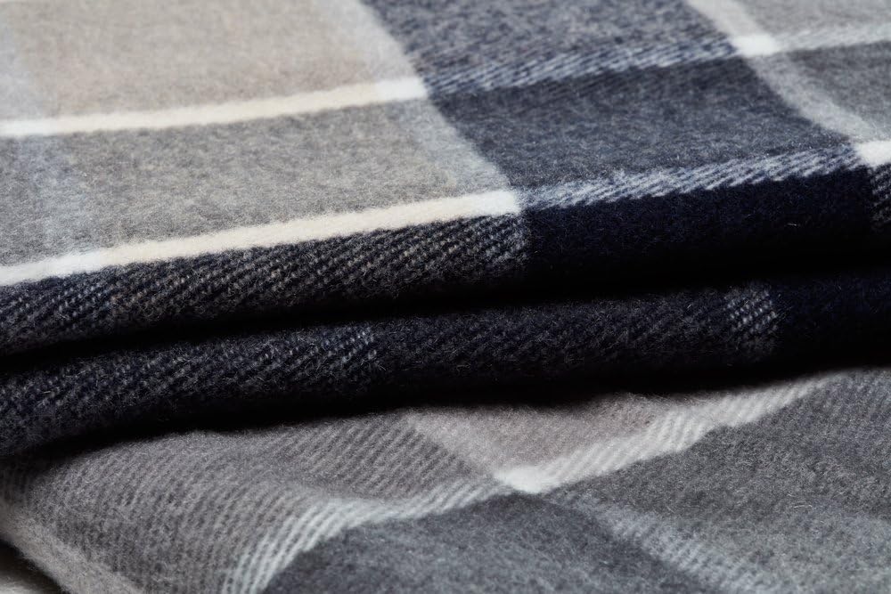 Arus – Highlands Collection – Manta turca con diseño de cuadros escoceses