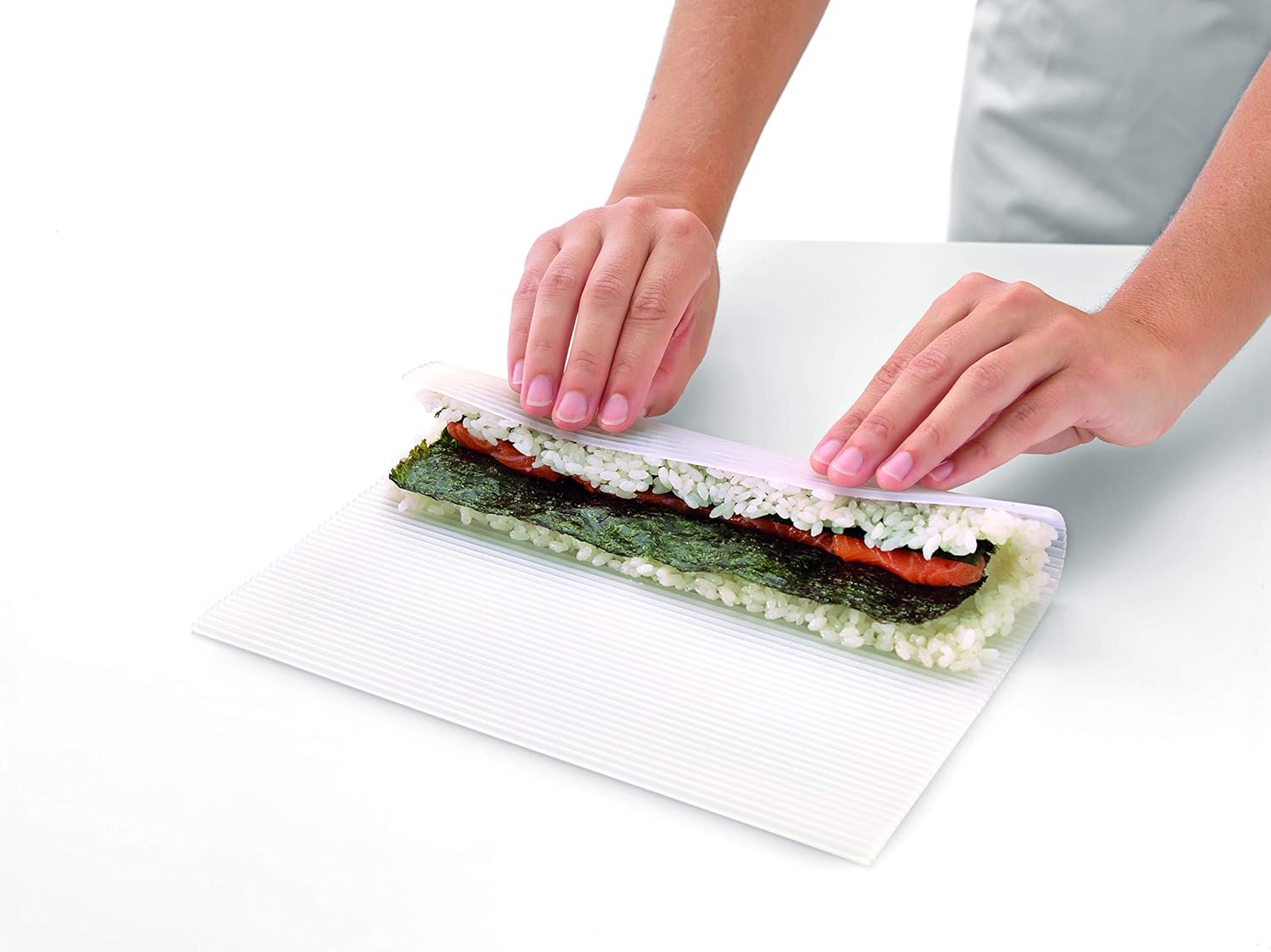 Lekue Makisu – Alfombrilla de silicona para sushi, transparente, 2