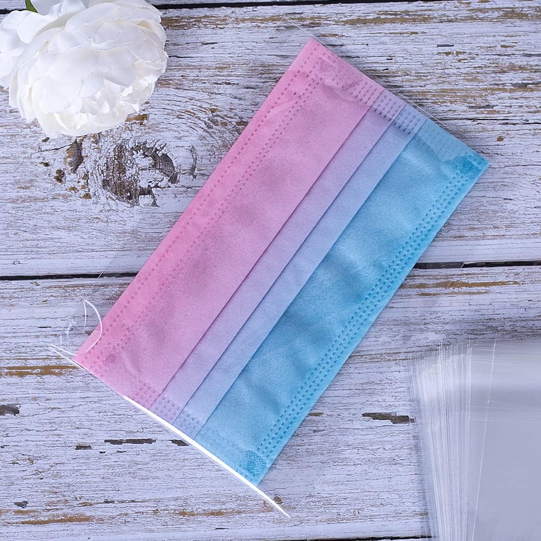 300 bolsas de polietileno transparente, 5 x 7, bolsas de plástico OPP autosellantes para panadería, galletas, Navidad, Halloween, fiesta, regalo