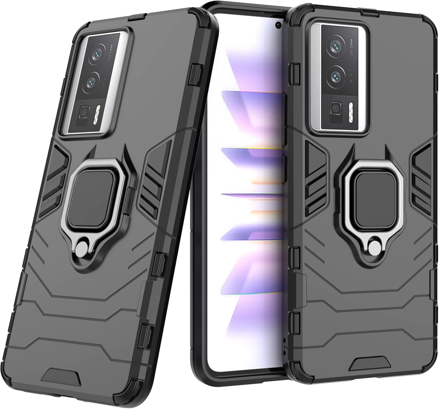 Funda para Xiaomi Poco F5 Pro 5G, soporte magnético para automóvil para Xiaomi Poco F5 Pro 5G 23013PC75G  Redmi K60 Pro 5G 22127RK46C  Redmi K60 5G