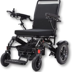 Thrive Mobility Sillas de ruedas eléctricas plegables y de viaje para adultos mayores, silla de ruedas motorizadas (negro, 17 pulgadas de ancho de Thrive Mobility Sillas de ruedas eléctricas plegables y de viaje para adultos mayores, silla de ruedas motorizadas (negro, 17 pulgadas de ancho de