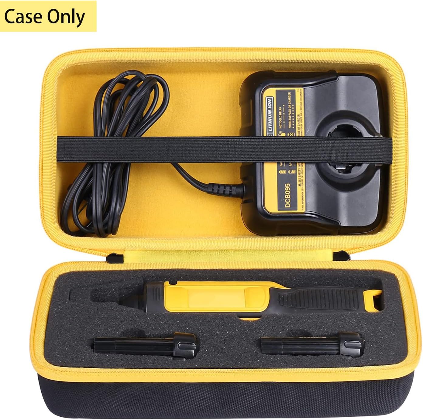 khanka Estuche rígido para Dewalt DCGG571M1DCGG571B kit de pistola de grasa + estuche rígido para DEWALT DCF682N1DCF680N2 8V MAX kit de