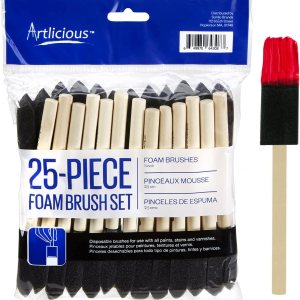 Artlicious – Brochas de espuma para pintar Artlicious – Brochas de espuma para pintar