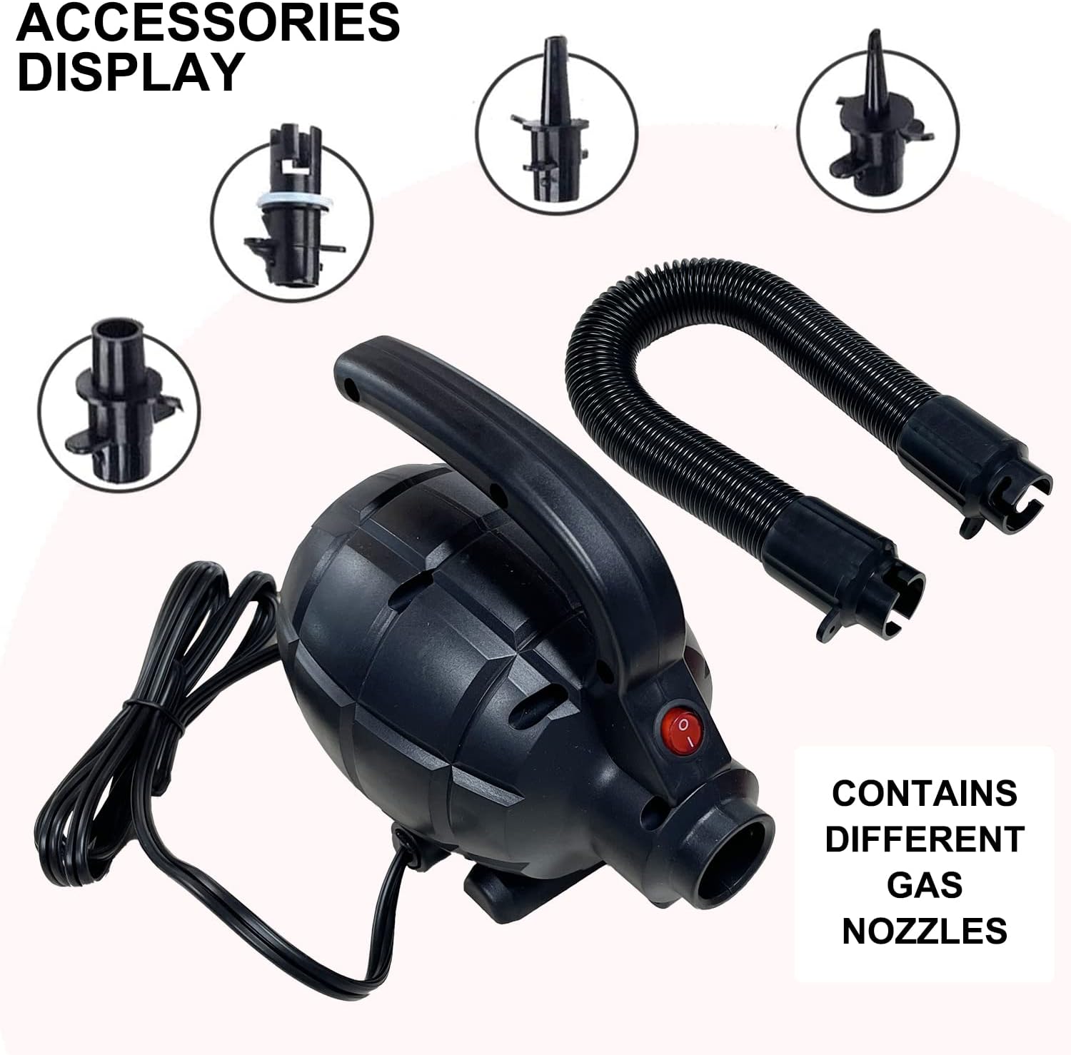Colchoneta inflable de gimnasia de 101316 pies de grosor de 4 pulgadas de grosor, con bomba de aire eléctrica para uso