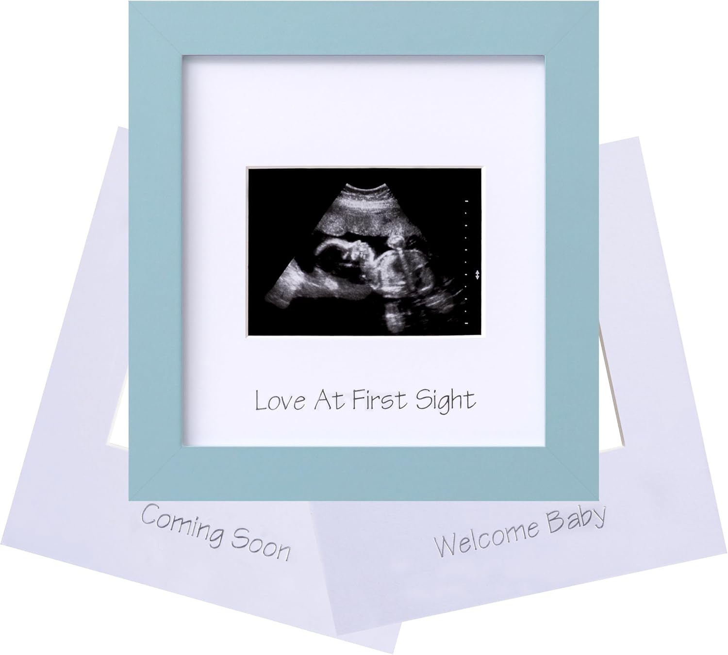 eletecpro Sonogram – Portarretratos con ultrasonido de 3 x 4, marcos de fotos de ultrasonido para anuncio de embarazo, regalos únicos para mujeres