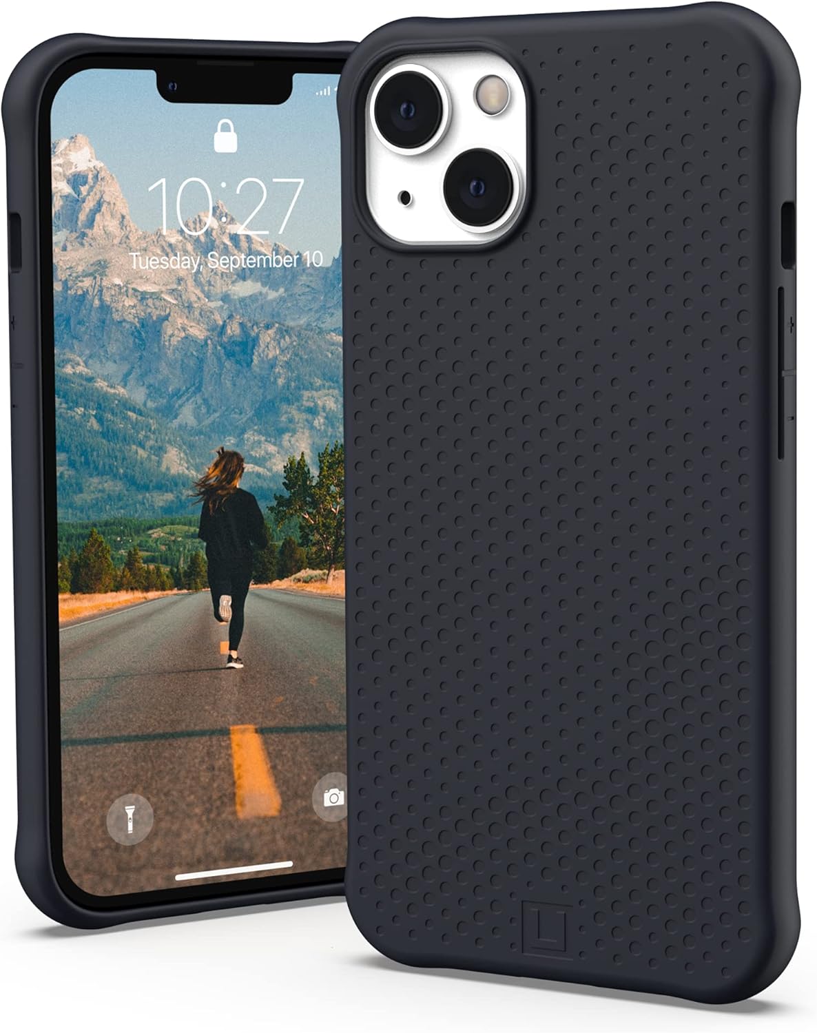 URBAN ARMOR GEAR U by UAG – Funda protectora antimicrobiana diseñada para iPhone 13, diseño delgado, ligero, elegante, resistente a los impactos,