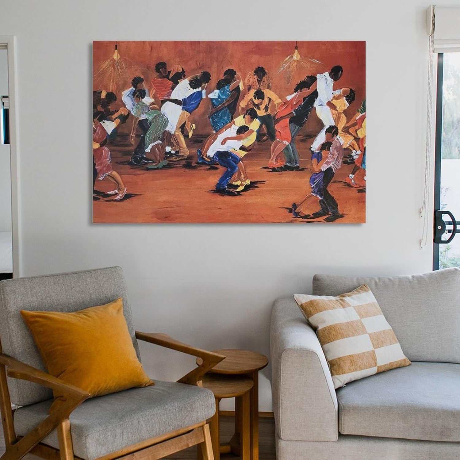 Ilustradora Annie Lee – Lienzo decorativo para pared, impresión de imagen de maratón de baile, póster de decoración de habitación, idea de regalo,