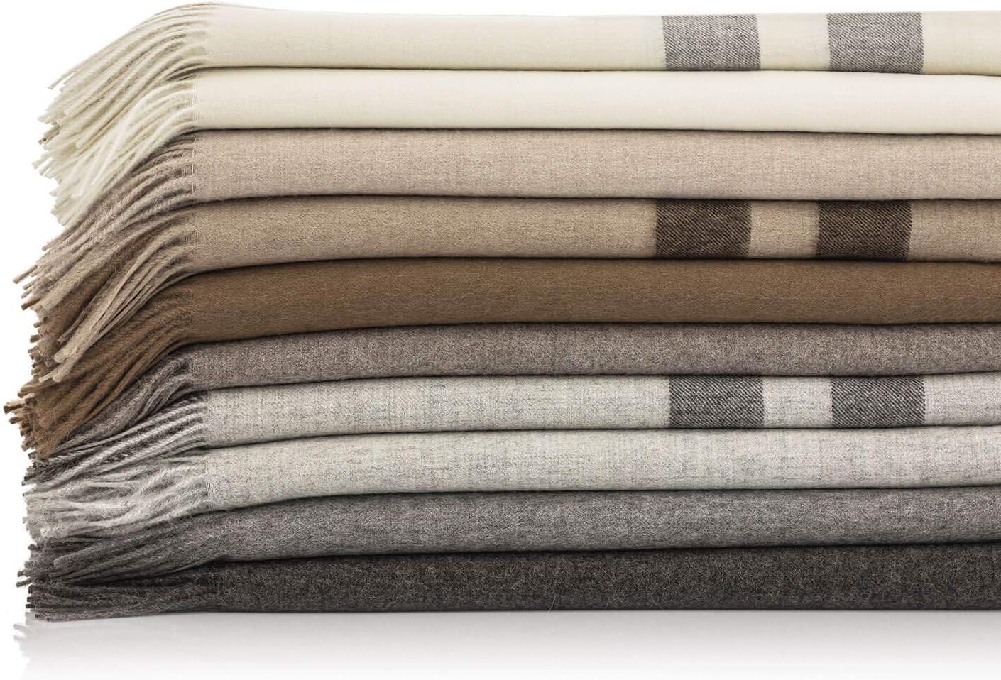Manta extra grande 100% alpaca bebé, 79 x 51 pulgadas, comodidad garantizada, ligera y súper suave, certificado ÖkoTex 100, manta de lana fabricada