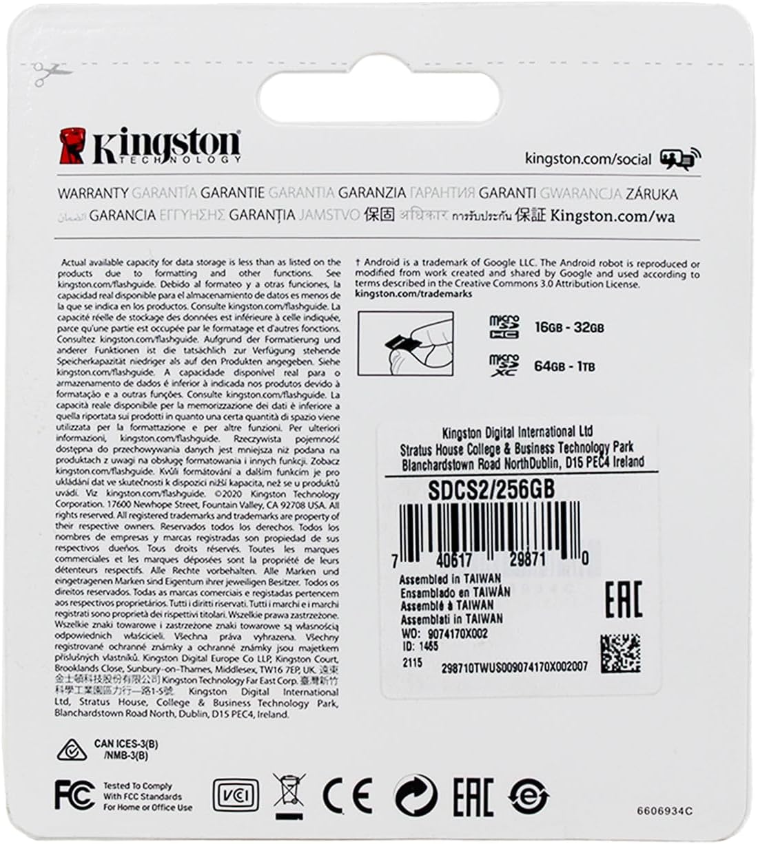 Samsung Galaxy S4teléfono celular tarjeta de memoria 32GB microSDHC tarjeta de memoria con adaptador SD