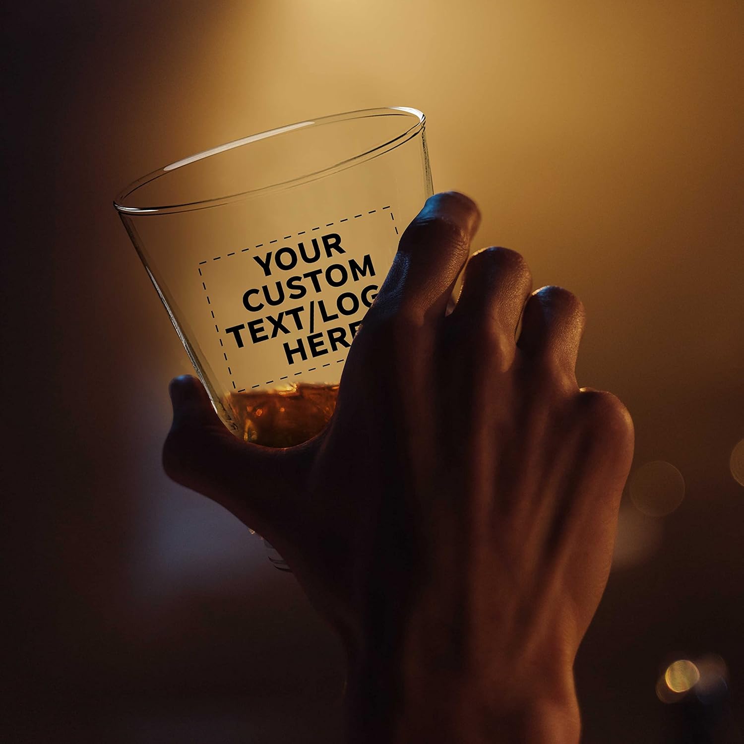 Vasos de whisky con logotipo personalizado, 12 onzas, juego de 96, paquete personalizado a granel, perfecto para whisky, bourbon, cóctel,