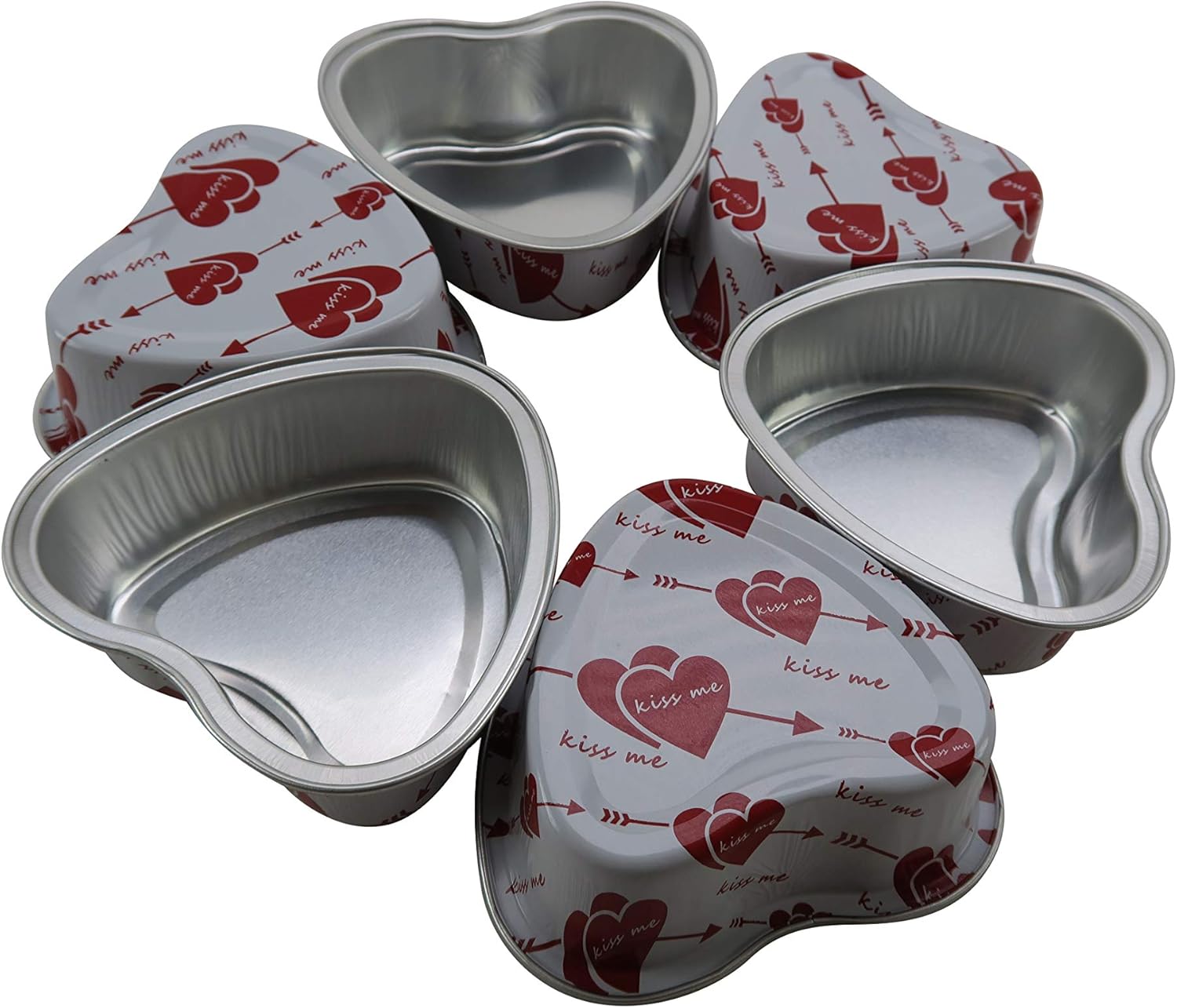 KitchenDance – Molde desechable de aluminio para tartas con tapa  3.5 onzas de papel de aluminio para hornear, cocinar, calentar, preparar