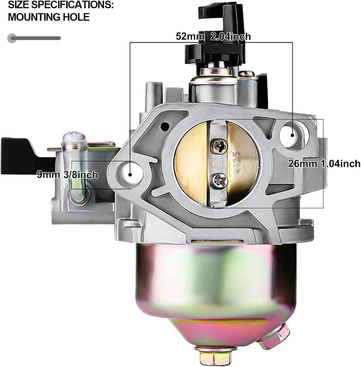 SOFO Carburador GX390 para motor Honda  Para carburador Honda GX390 GX340 Parts GX360 GX 390 GX420 Predator 420cc carburador (11-13hp)  para Honda