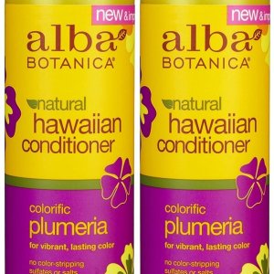 Alba Botanica Hawaiian Replenishing – Acondicionador para el cabello, Plumeria, 12 onzas, paquete de 2 Alba Botanica Hawaiian Replenishing – Acondicionador para el cabello, Plumeria, 12 onzas, paquete de 2