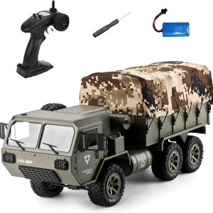 Camión militar RC 6×6 Off Road Vehículo blindado militar Camión táctico 112 Control remoto Rock Crawler Ejército Transporte Camión 6WD Camión con Camión militar RC 6×6 Off Road Vehículo blindado militar Camión táctico 112 Control remoto Rock Crawler Ejército Transporte Camión 6WD Camión con