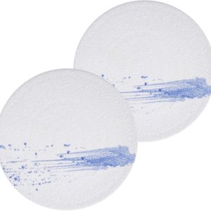 Round Serving Platter Sushi Plate – 10inch Charcuterie Board Stoneware Flat Serving Plate for Party,Appetizer,Dessert,Cheese,Set of 2, (Blue) Round Serving Platter Sushi Plate – 10inch Charcuterie Board Stoneware Flat Serving Plate for Party,Appetizer,Dessert,Cheese,Set of 2, (Blue)