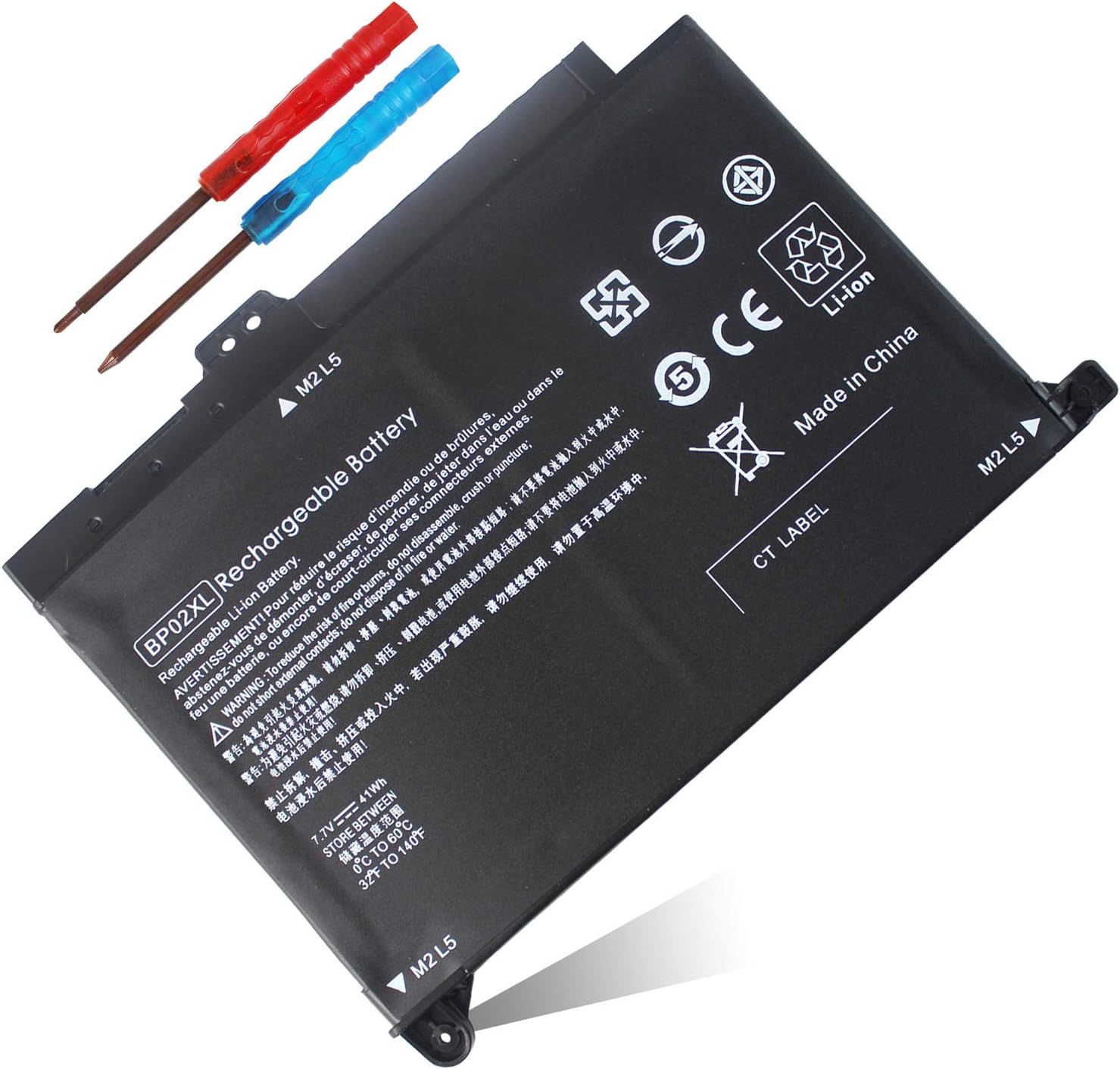 Easy&Fine 849909-850 BP02XL – Batería de repuesto para portátil HP Pavilion PC 15 15-AW 15-AU Series15-AU018WM 15-AU123CL 15-AU063NR 15-AW053NR