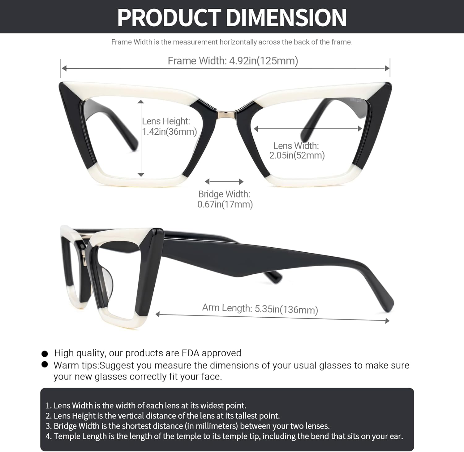 VOOGLAM Elegantes gafas rectangulares con bloqueo de luz azul para mujeres y hombres, antifatiga ocular, gafas UV Petrie