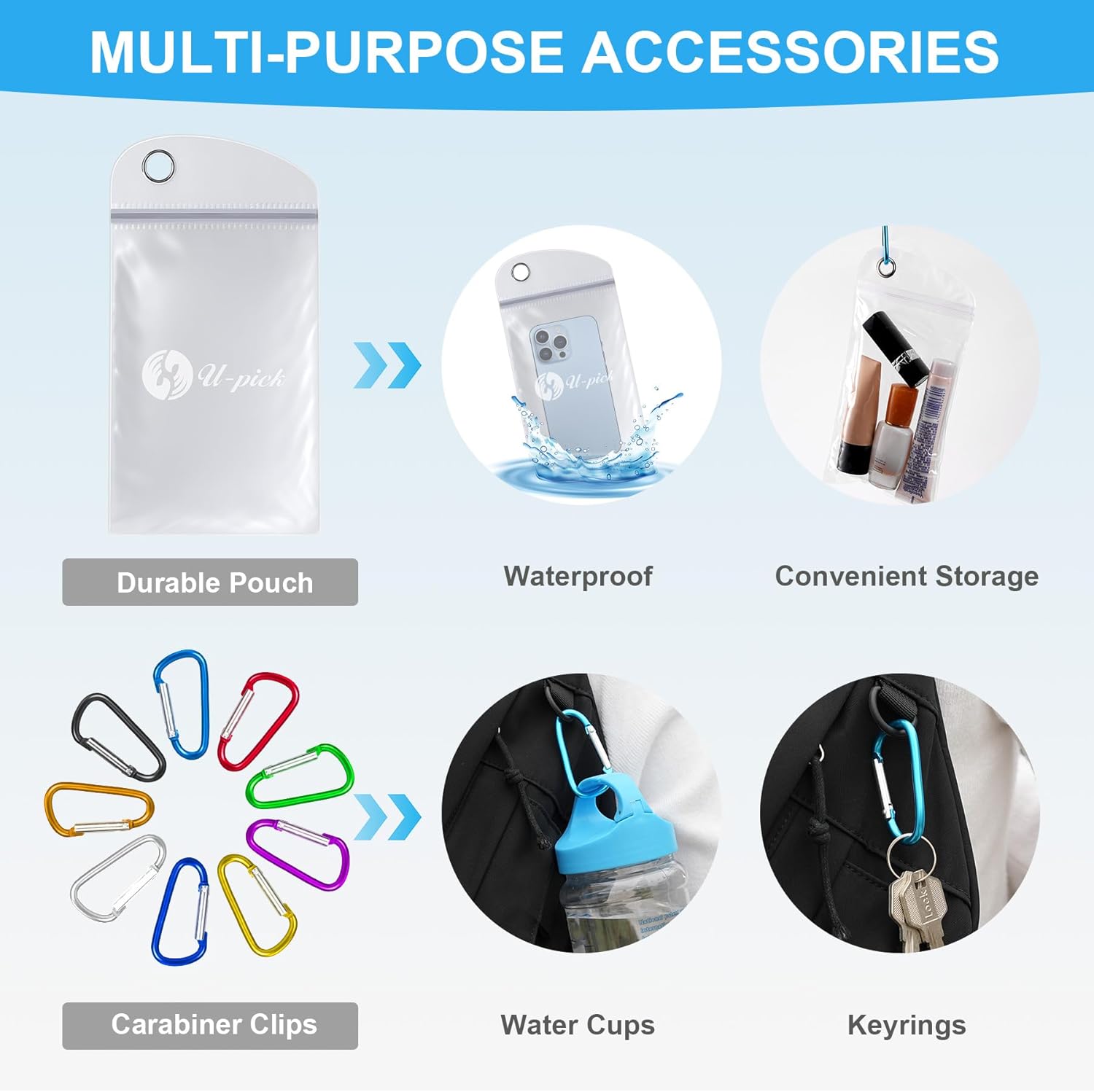 U-pick Toallas refrescantes para climas cálidos, toalla de microfibra fría instantánea suave, trapos frescos para cuello y cara, toalla de sudor