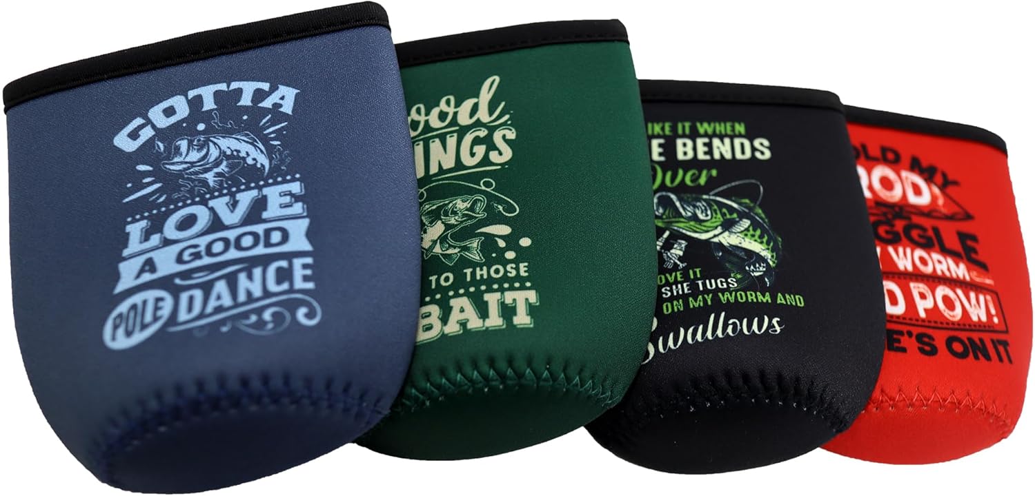 Divertidos Coozies de pesca para hombres, regalos esenciales de pesca para hombres, regalos divertidos para papá para pescadores que lo tienen todo