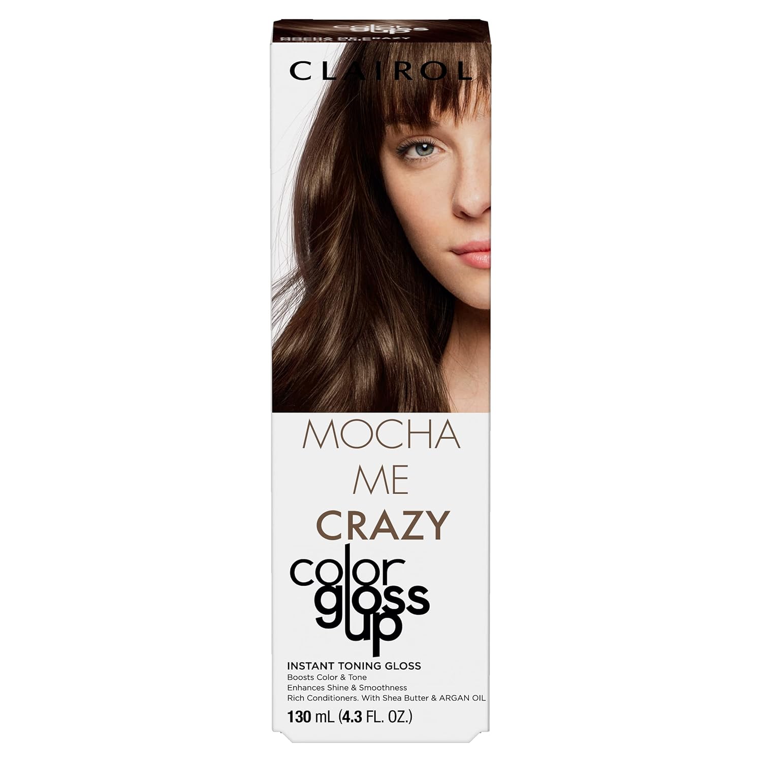 Clairol Color Gloss Up – Tinte temporal para el cabello, color Mocha Me Crazy para el cabello, paquete de 1 unidad