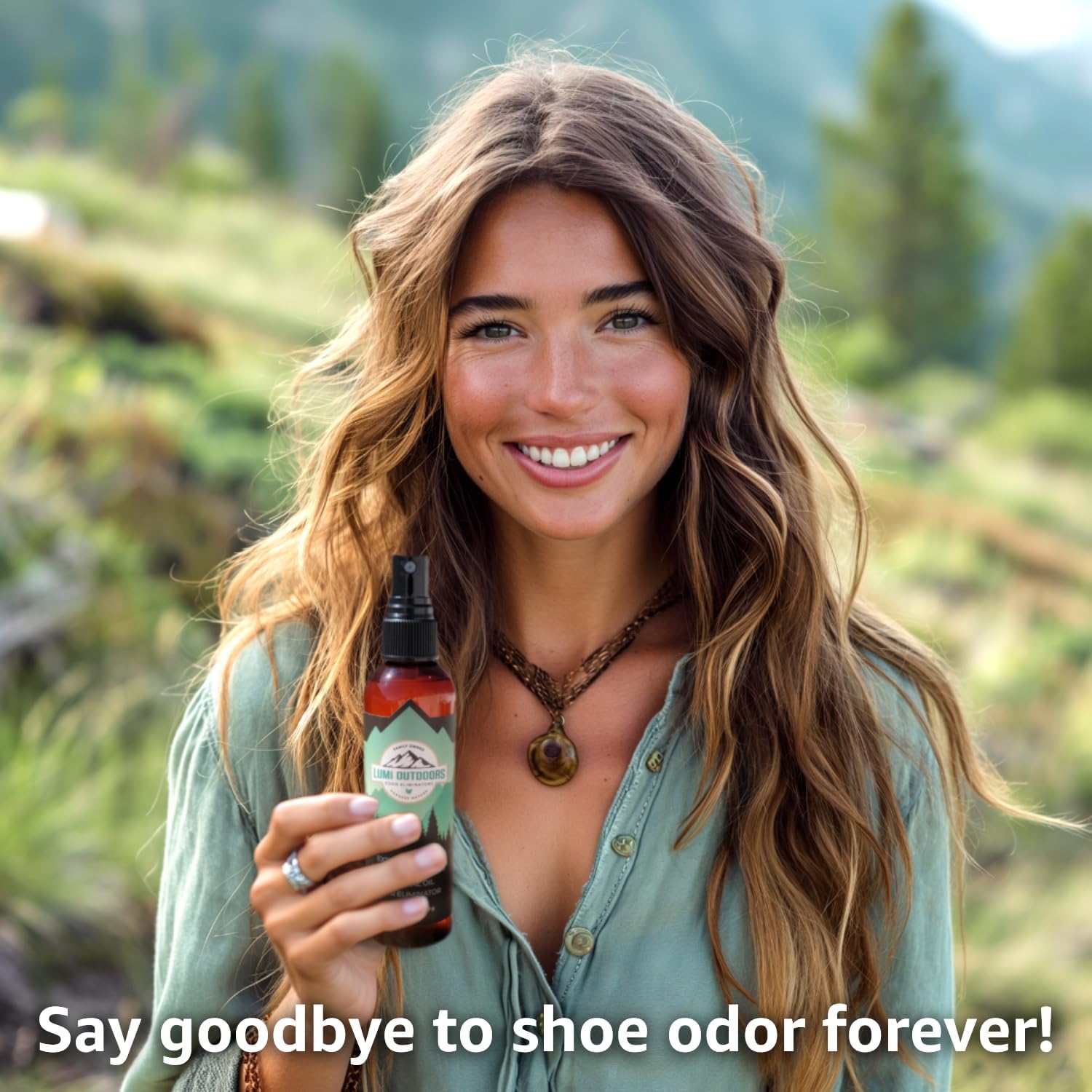 Lumi Outdoors Paquete de 3 desodorantes naturales para zapatos, eucalipto limón, árbol de té cítrico, árbol de té de lavanda
