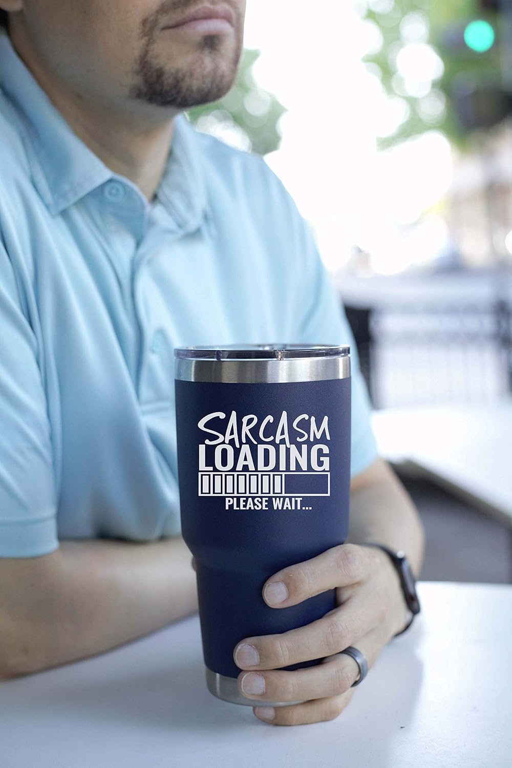 Divertidos regalos de broma para hombres, tazas de café grandes de viaje, idea de regalo novedosa para cumpleaños, Navidad para amigos, novio,