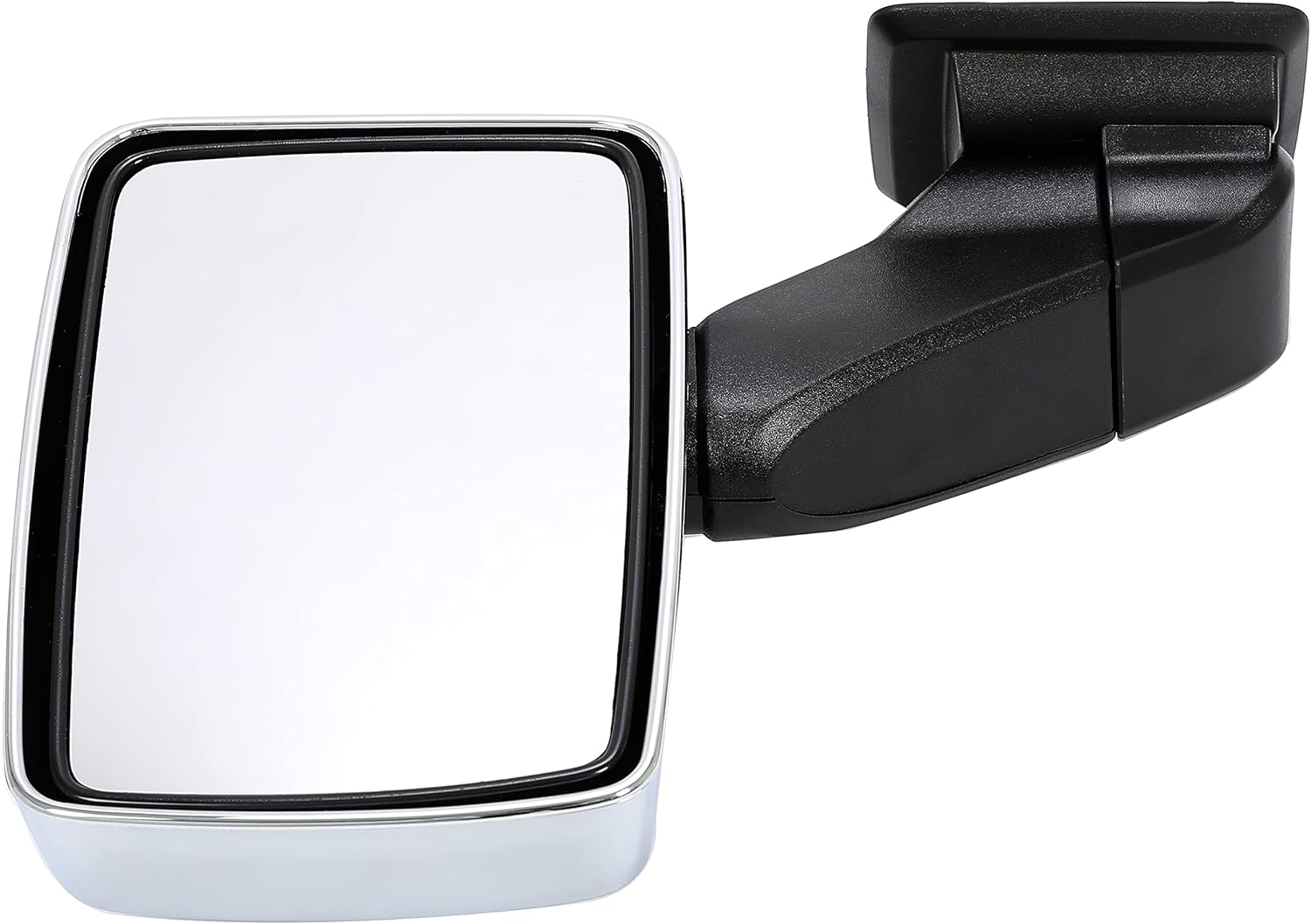 HECASA Espejo izquierdo compatible con Hummer H3  H3T 2006-2010, espejo de remolque de repuesto para espejo lateral eléctrico 20836085 plateado +