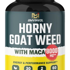 BMVINVOL 6000mg Horny Goat Weed Plus 2000mg Suplemento de raíz de maca para hombres y mujeres – Apoya los niveles de energía, rendimiento BMVINVOL 6000mg Horny Goat Weed Plus 2000mg Suplemento de raíz de maca para hombres y mujeres – Apoya los niveles de energía, rendimiento