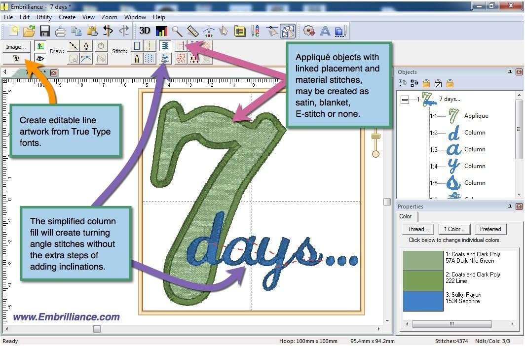 Embrilliance StitchArtist Nivel 1, software de bordado digitalizado para Mac y PC
