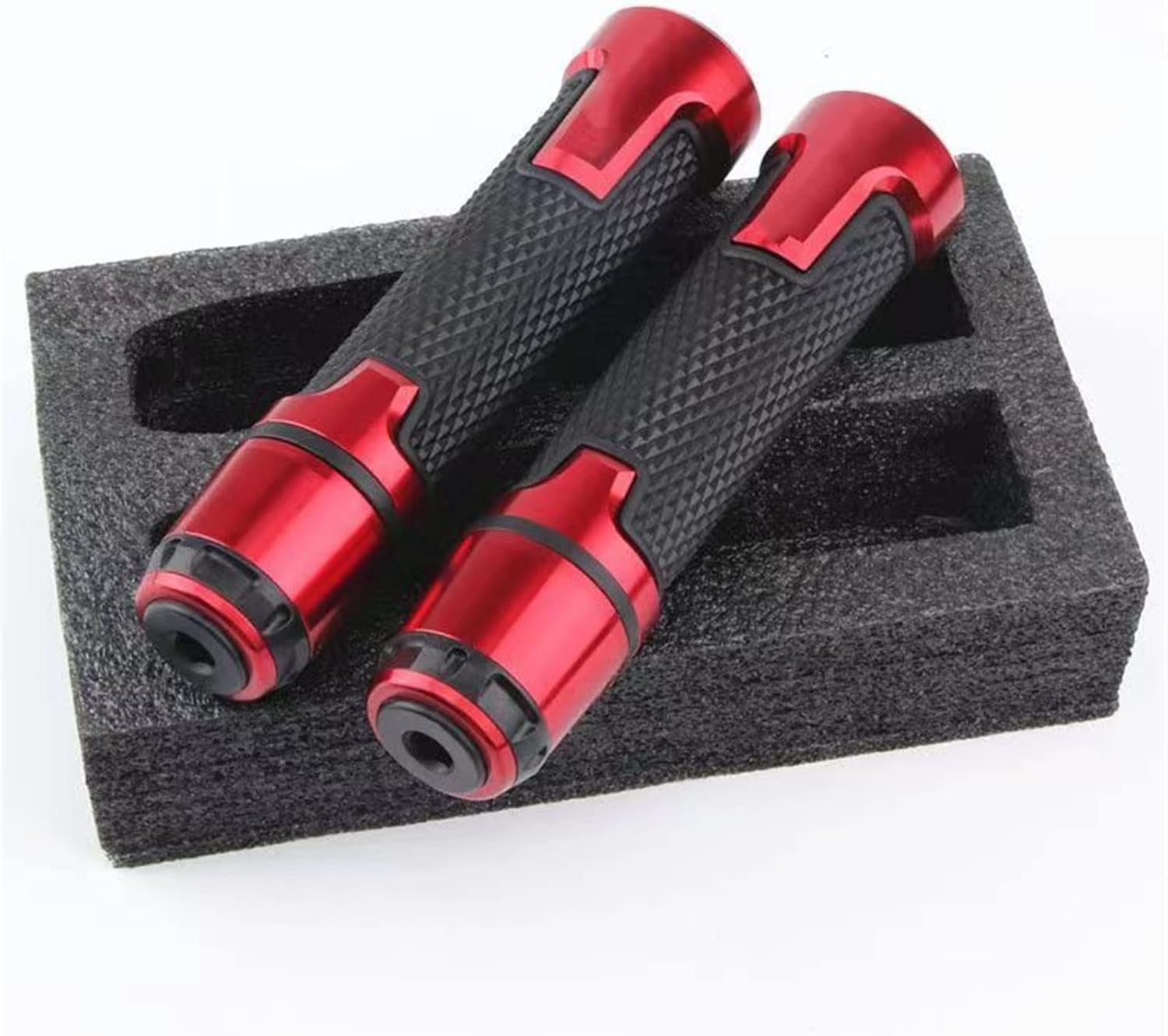 Barra de agarre de mano para motocicleta de 78 pulgadas, 0.866 in, protector de extremo de barra para Benelli TRK502 TRK 502 TRK502X accesorios