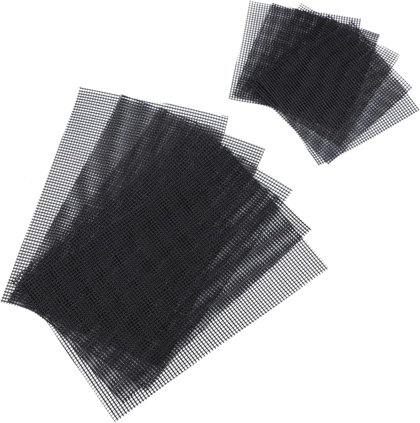 Yardwe 30 Pcs Flower Pot Bottom Mesh Bonsai Bottom Grid Mat Plastic Mesh Screen Garden Pots Hole Mesh Pad Planter Hole Mesh Screens Flower Pot Mesh