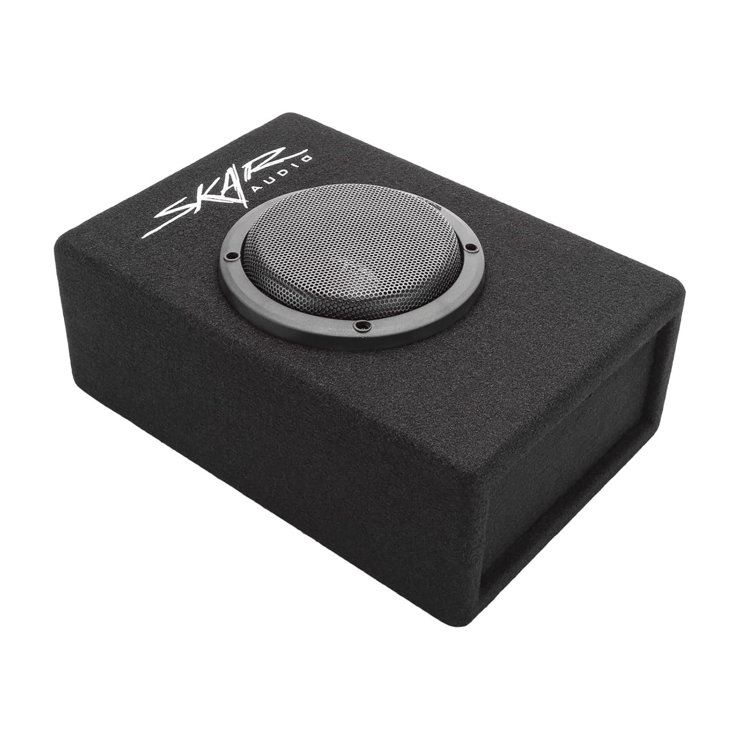 Skar Audio EVL-1X65D4-V-LP 6.5″ 400 vatios ranura de perfil bajo cargado puerto de subwoofer para coche