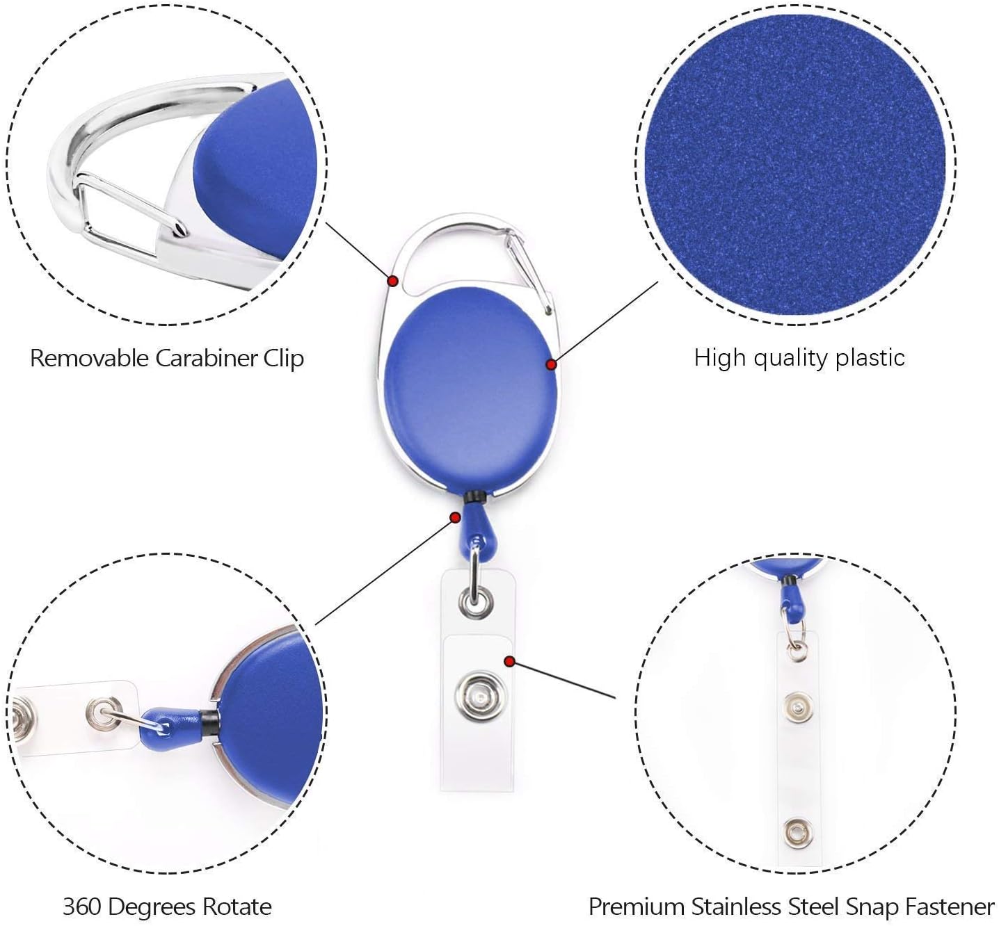 Generic Funda de identificación con cremallera, cordón y pulsera, soporte para tarjeta de identificación con máscara para oficina y escuela (hojas