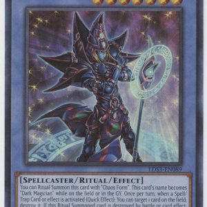 Mago del Caos (azul) – LDS3-EN089 – Ultra Raro – 1 edición Mago del Caos (azul) – LDS3-EN089 – Ultra Raro – 1 edición