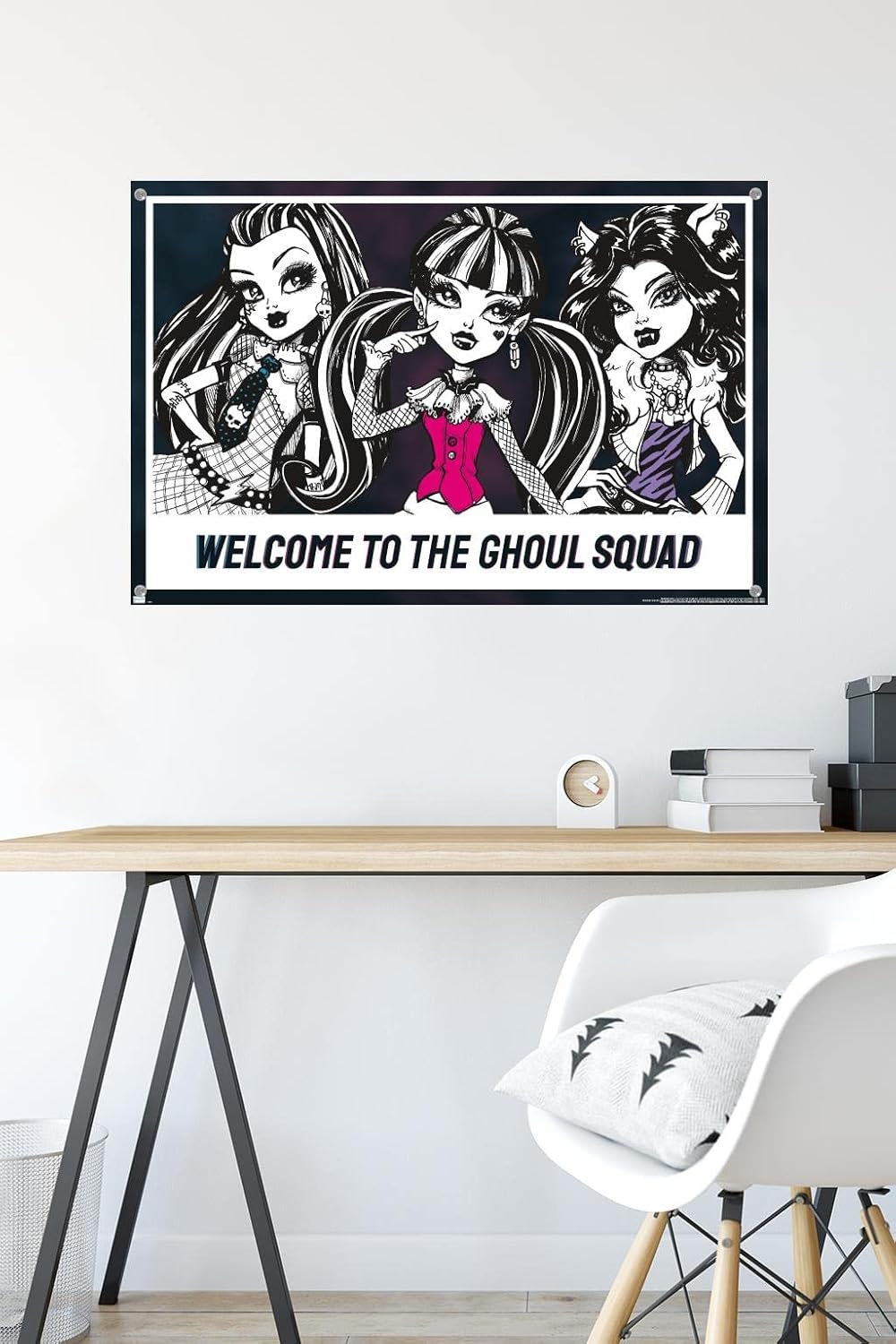 Mattel Monster High – Póster de pared con chinchetas