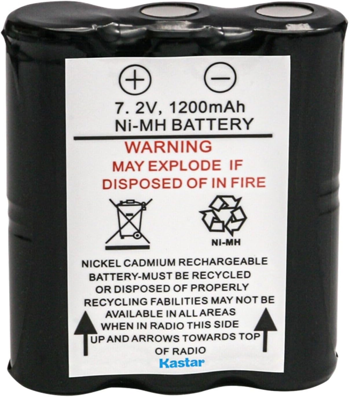 Kastar Paquete de 5 baterías de repuesto HNN9044A para Motorola Spirit SV10, SV11, SV11D, SV21, SV12, SV22, SV22C, SU210, SU22, SU22C, SU220,