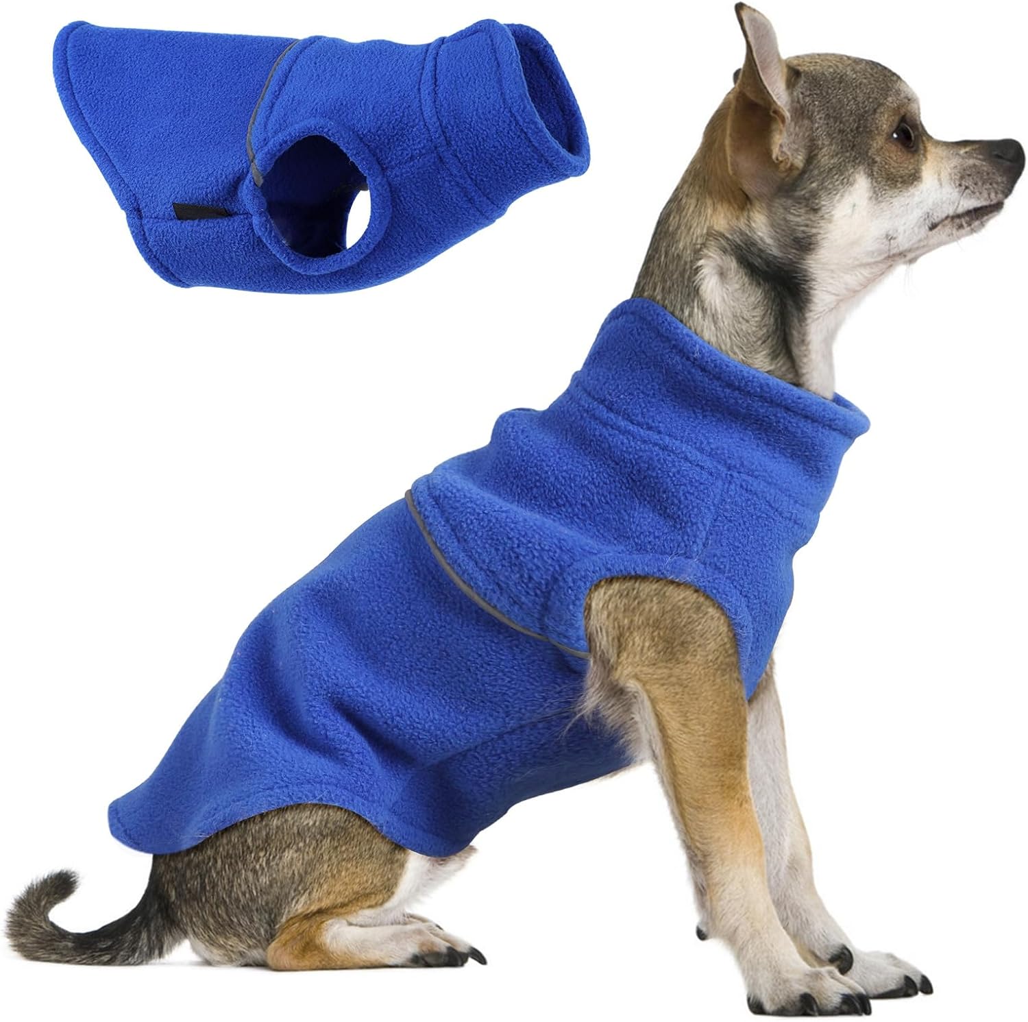 Suéteres para perros pequeños – Ropa para perros hembras – Suéter de forro polar para perros – Ropa para cachorros para perros pequeños Niño – Ropa