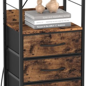 Mesita de noche con cajones, mesa auxiliar con estación de carga, mesas auxiliares de dormitorio con puertos USB y tomacorrientes, mesita de noche Mesita de noche con cajones, mesa auxiliar con estación de carga, mesas auxiliares de dormitorio con puertos USB y tomacorrientes, mesita de noche