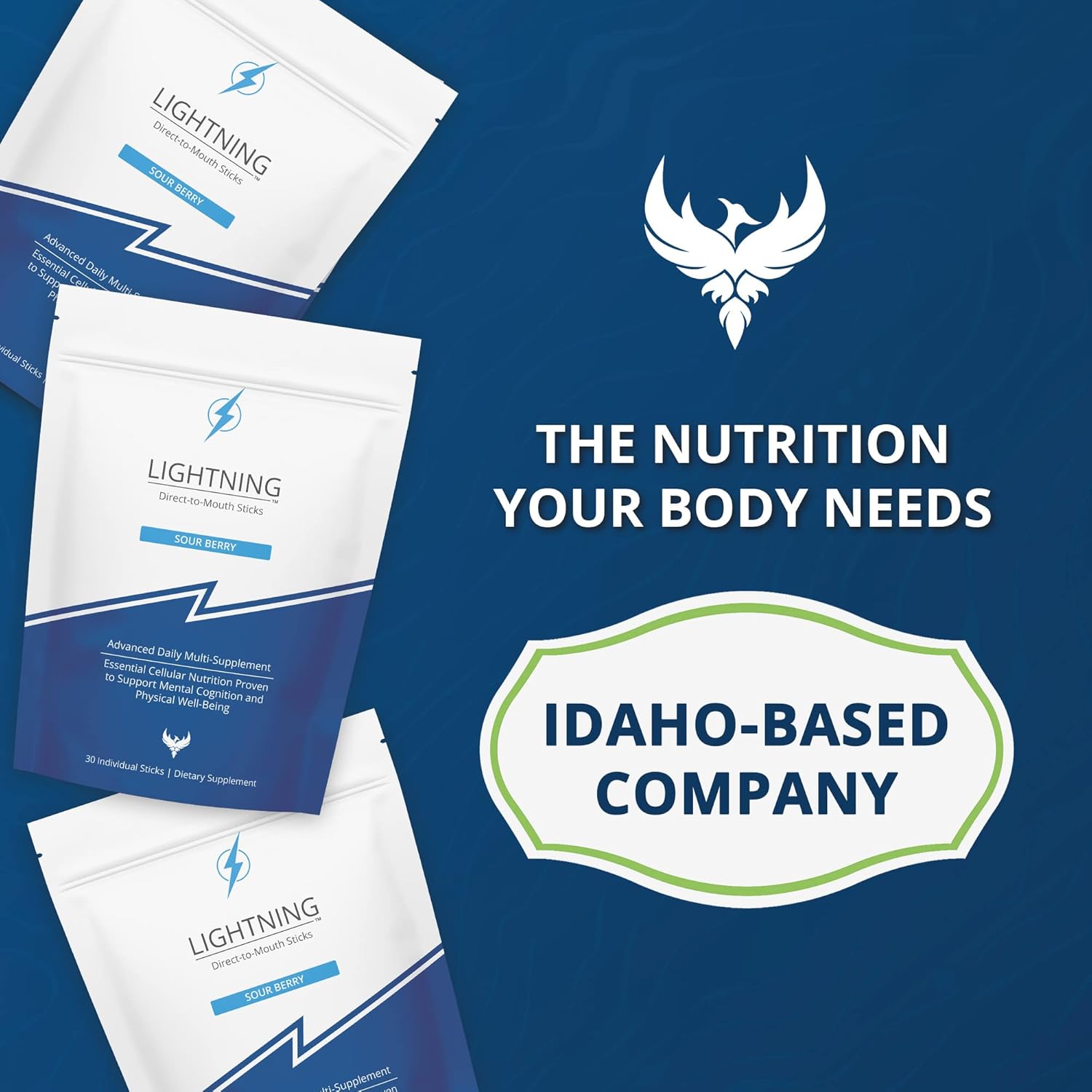 Renova Worldwide Lightning Daily Suplemento multivitamínico  Vitaminas y minerales para la función mental, apoyo energético y bienestar físico