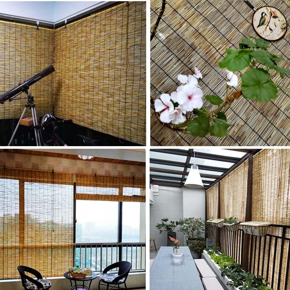 Persianas de bambú de 24 pulgadas, 30 pulgadas, 32 pulgadas, 35 pulgadas, 38 pulgadas, 42 pulgadas, 45 pulgadas, 50 pulgadas, 55 pulgadas, 66