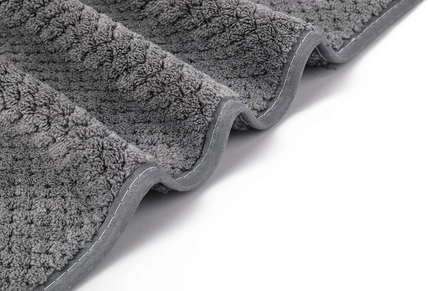 Wuwahold Juego de 2 toallas de baño, tamaño más grande, microfibra súper suave, altamente absorbente, toallas duraderas de secado rápido para baño,