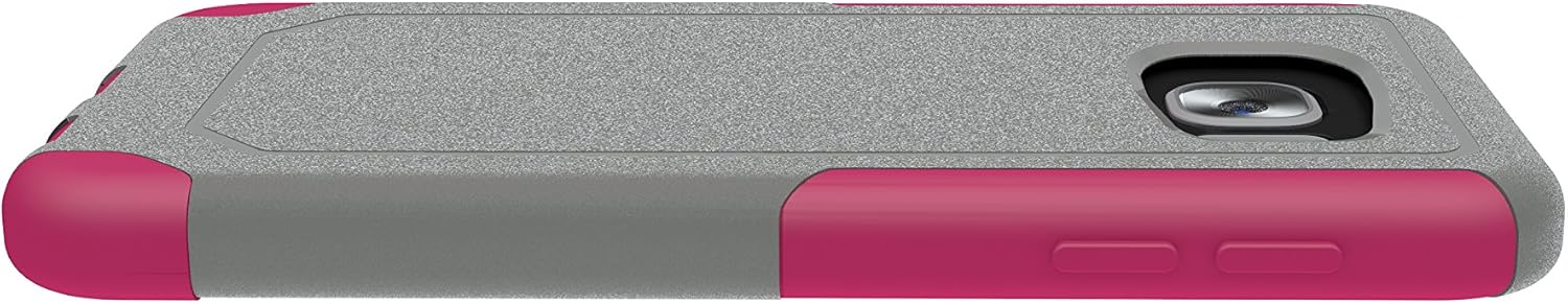 ToughBox Funda para Galaxy S7 Edge, serie Commute a prueba de golpes delgada resistente Gris  Rosa para Samsung Galaxy S7 Edge compatible con